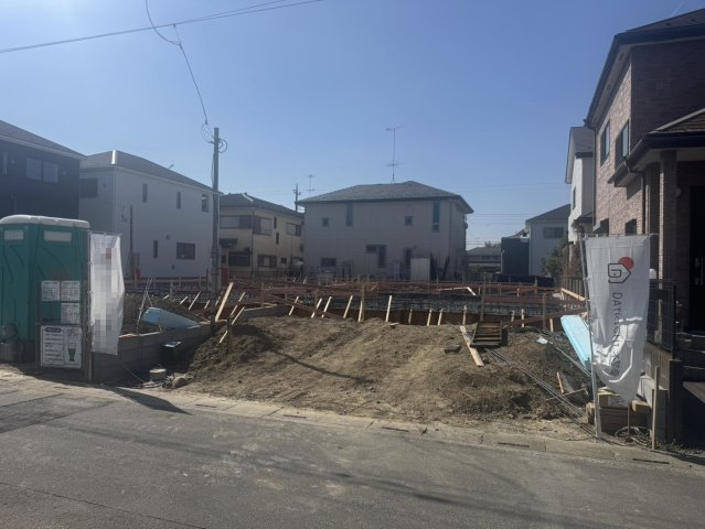 鴻巣市筑波第５Ⅱ期　の前面道路含む現地写真|現地前面道路（2026年03月17日）撮影