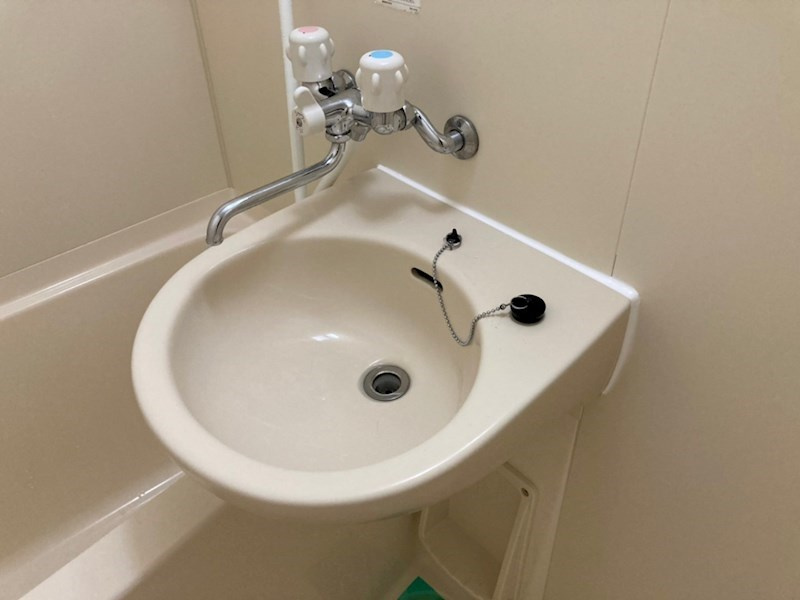 ハイムナウヒルズの洗面所