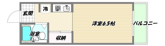 大阪市淀川区十八条３丁目の賃貸マンションの間取り