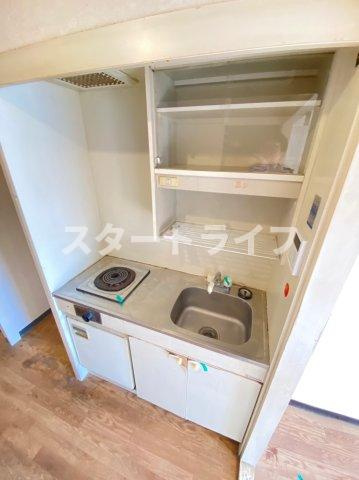 大阪市淀川区十八条３丁目の賃貸マンションのキッチン