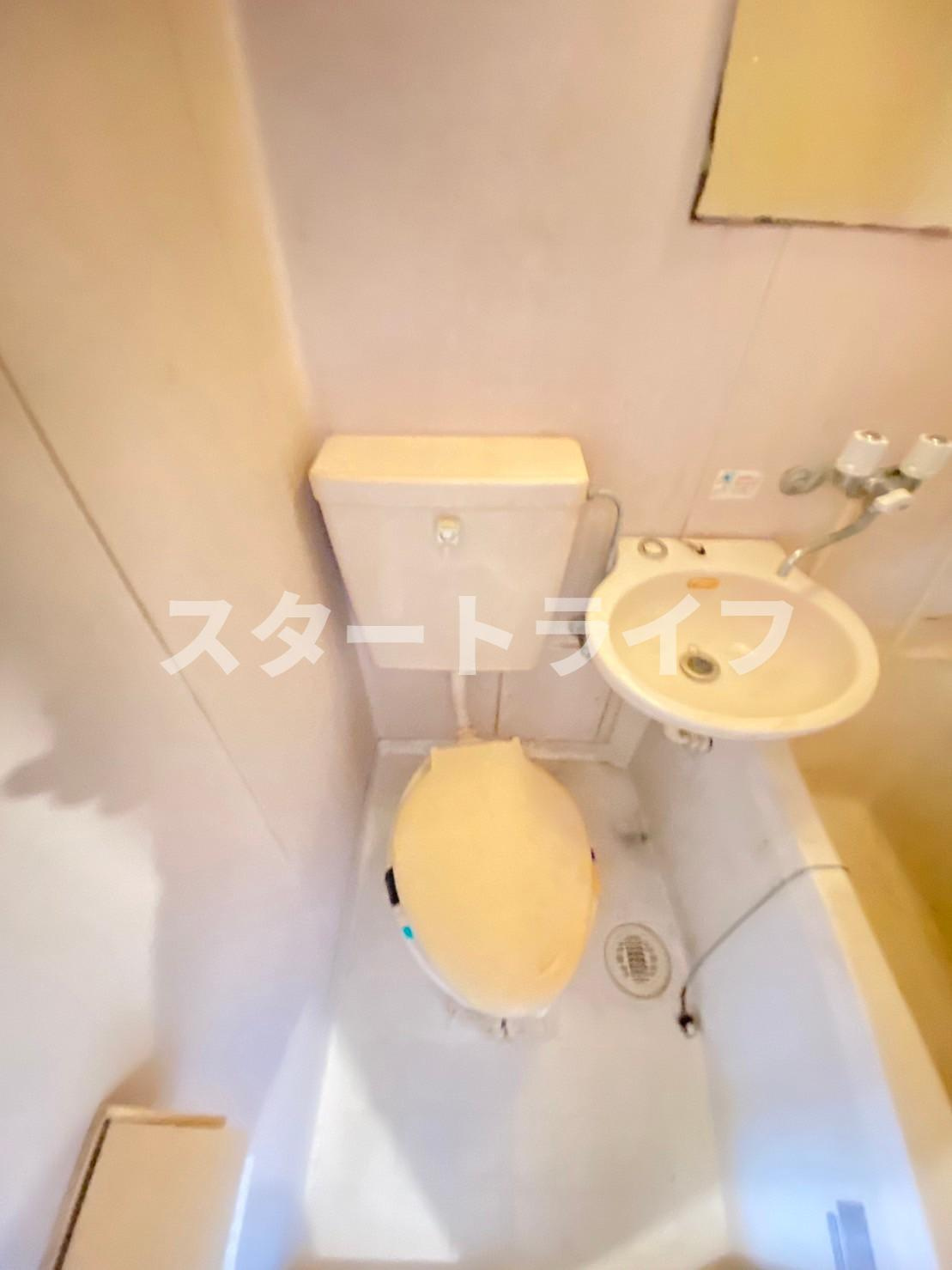 大阪市淀川区十八条３丁目の賃貸マンションのトイレ