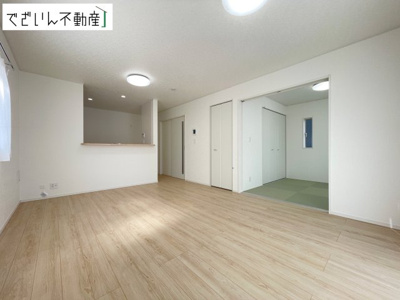 【居間・リビング】 | CRADLE GARDEN行田市向町 第2　新築住宅 | ≪1号棟≫
現地(2026年8月撮影)