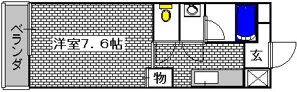 【間取り】 | リバーサイド金岡Ⅲ番館