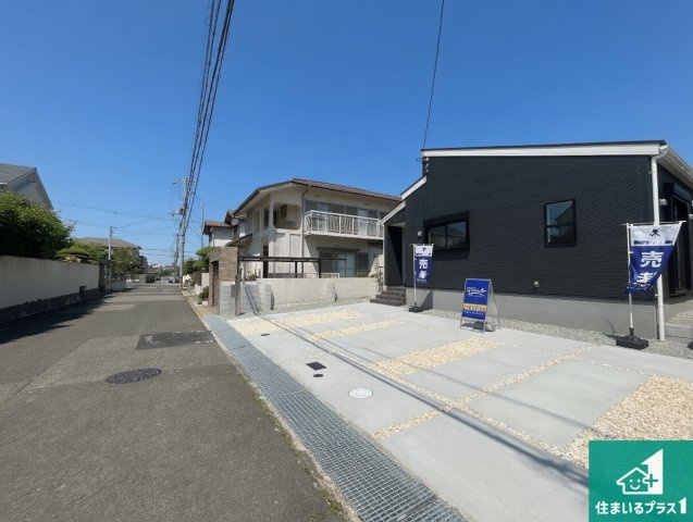 29日(土)30日(日)現地ご見学可能！　神戸市北区星和台　第3期　新築一戸建ての前面道路含む現地写真|周辺は閑静な住宅街！前面道路広々で車の出し入れも便利です。駐車が苦手な方でも安心して車庫入れできます！