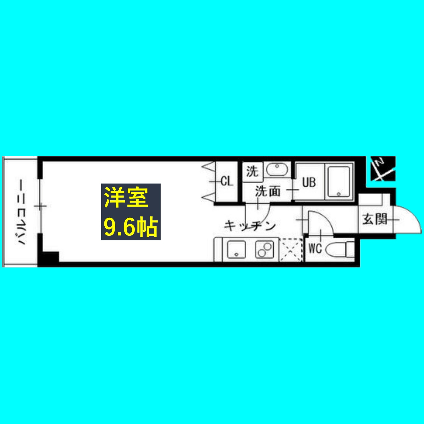 シーム・ドエル筒井の間取り