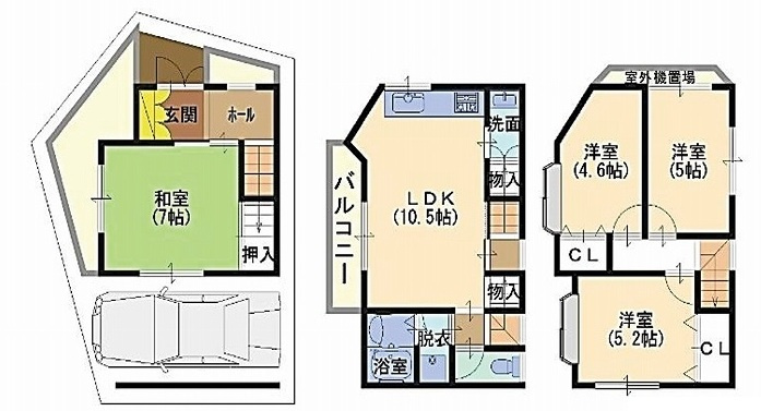 城東区永田１丁目中古戸建の画像