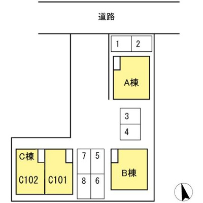【区画図】 | 上市住宅