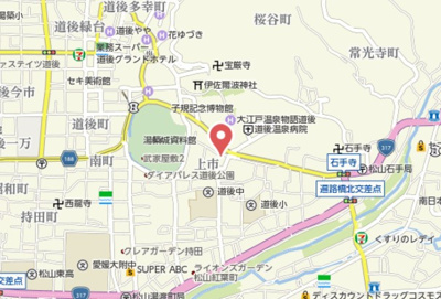 【地図】 | 上市住宅