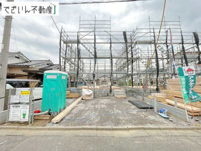 【外観】 | CRADLE GARDEN行田市向町 第2　新築住宅 | ≪2号棟≫
現地(2026年4月撮影)