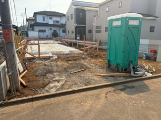 【前面道路含む現地写真】 | 鶴ヶ島市藤金　新築戸建　2棟