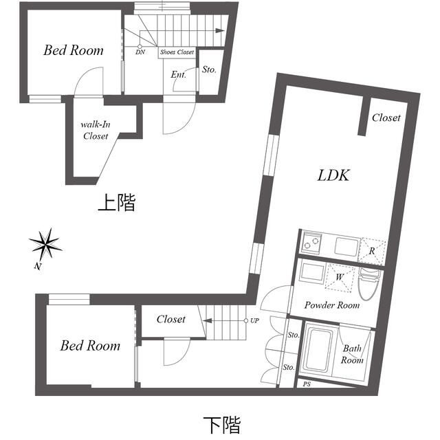ＰＡＳＥＯ　ＳＡＮＧＥＮＪＡＹＡ　ＥＡＳＴ　ＷＥＳＴの間取り