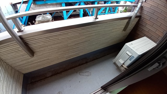 シェルベール伍番館のバルコニー