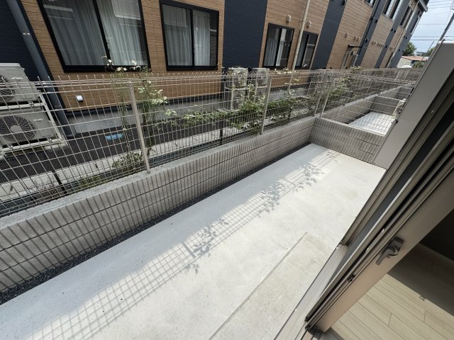 Comfort Luminousのバルコニー|テラス１階のみ