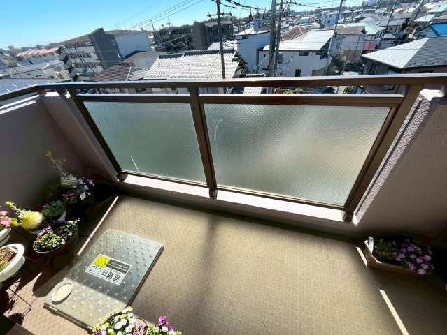 ダイアパレス北浦和のバルコニー