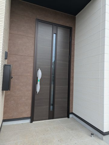 水戸市平須町　14期の玄関|玄関です。玄関は住まいの（顔）です～新しい生活を新しい家で～