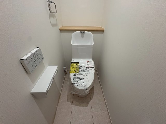 関守町3丁目　新築戸建てのトイレ|コンパクトで使いやすいトイレです