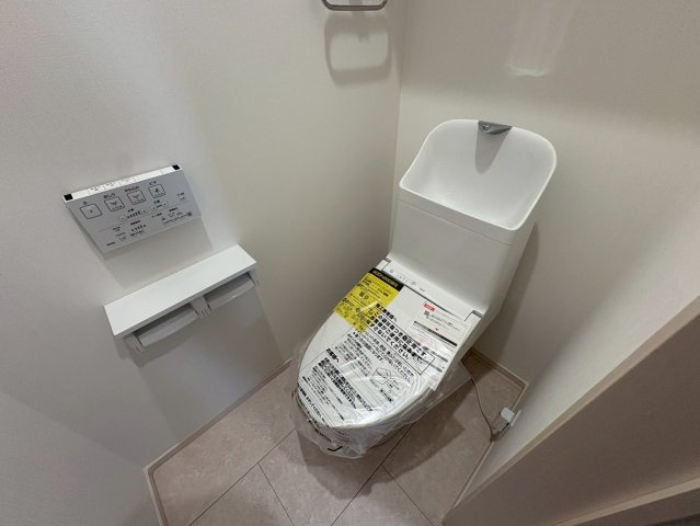 関守町3丁目　新築戸建てのトイレ|トイレもきれいです