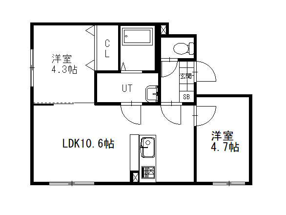 MONREVEの間取り