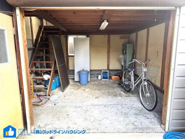 上滝野戸建（闘竜灘近く）の収納|倉庫、駐車スペースとしても可能