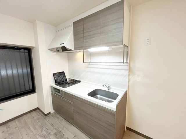 川崎市中原区丸子通１丁目の賃貸マンションのキッチン|ガス2口コンロ♪
