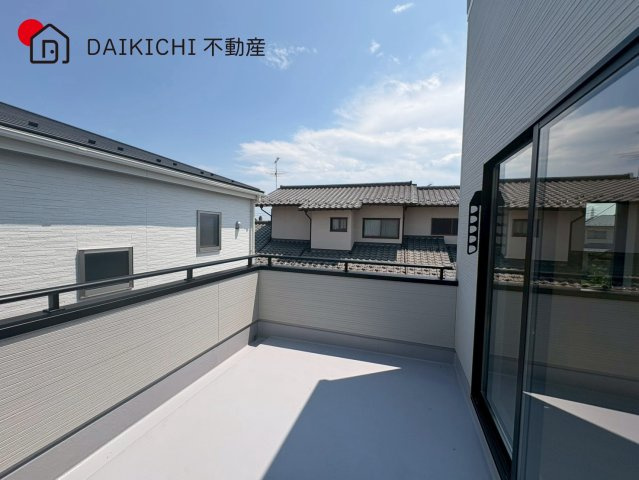 【バルコニー】 | 東松山市松葉町　Livele Gaeden　新築戸建　全2棟　1号棟