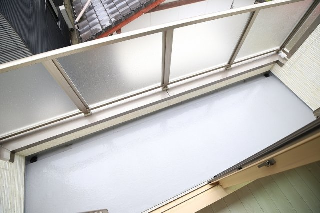 フルール花畑のバルコニー|☆広々専用庭♪　出てリフレッシュ♪角部屋