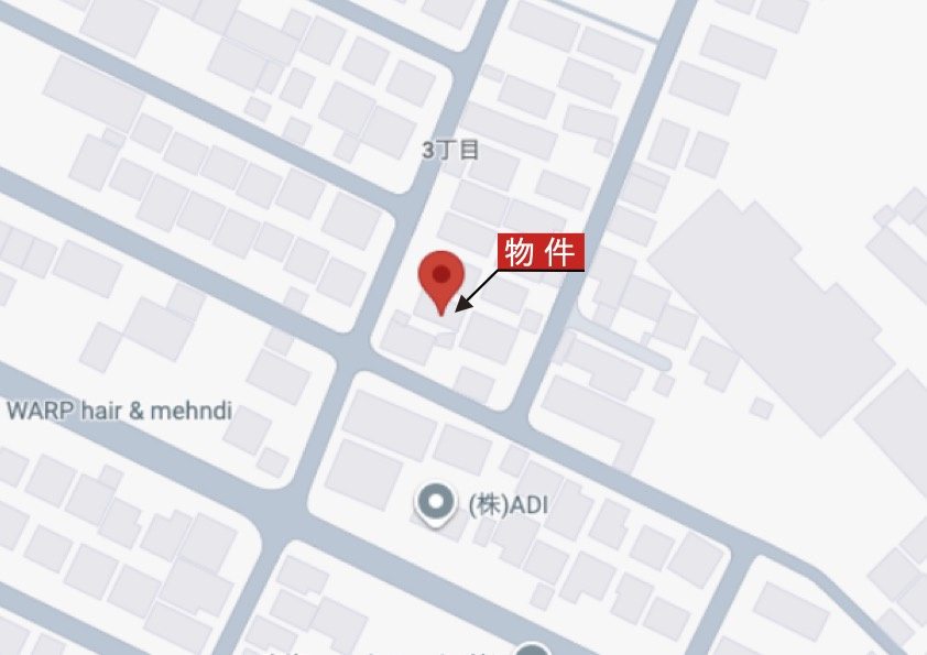 鈴鹿市桜島町3丁目の地図|詳細Map