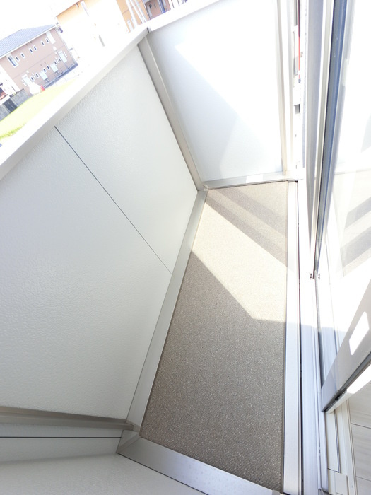 ロイヤルリッチヒル　Aのバルコニー