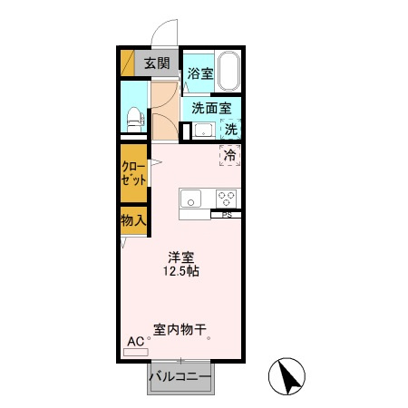 ロイヤルリッチヒル　Aの間取り