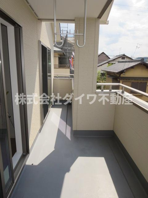 コーヨー様庄司田３丁目一戸建てのバルコニー