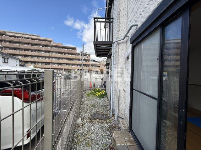 池田大和貸家のバルコニー