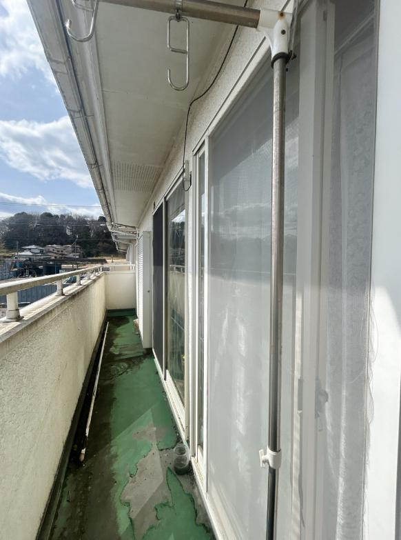 常陸大宮市田子内町　中古戸建のバルコニー