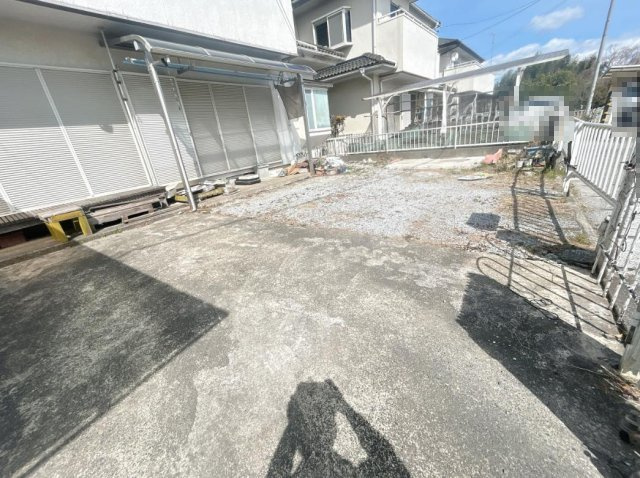 常陸大宮市田子内町　中古戸建の駐車場
