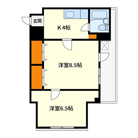 【間取り】 | 関口マンション