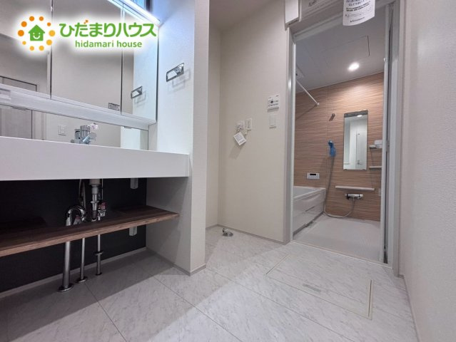 北本市中丸7丁目　新築戸建　ブルーミング02の洗面所