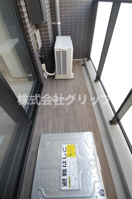 Le'a横濱西口参番館のバルコニー