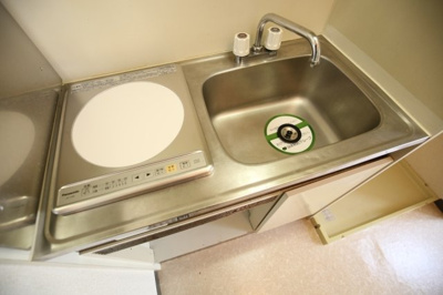 【キッチン】 | ライブコア赤羽 | 1口IHコンロ