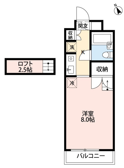 【間取り】 | Hills　Fujikawa