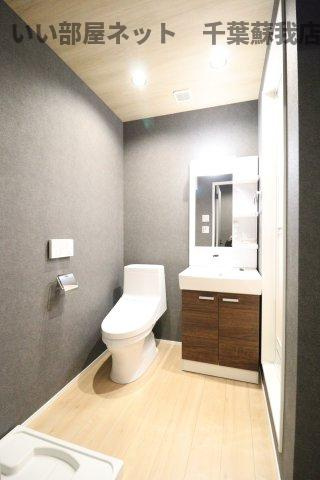 VAU house 青葉の森の洗面所|コンパクトで使いやすい洗面所