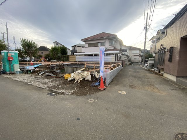 清瀬竹丘第11　全2棟の前面道路含む現地写真