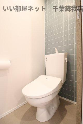 Likes仁戸名町B棟 Bのトイレ|落ち着いた色調のトイレです