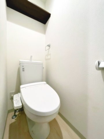 アルコーブ仁川のトイレ|清潔感のあるトイレです