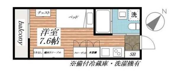 Ligere南行徳Eastの間取り