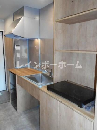 Ligere南行徳Eastのキッチン|※別部屋参考写真です。