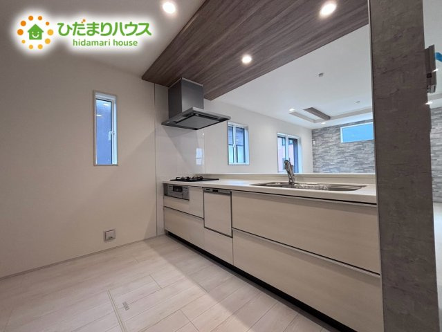 北本市中丸7丁目　新築戸建　ブルーミング06のキッチン