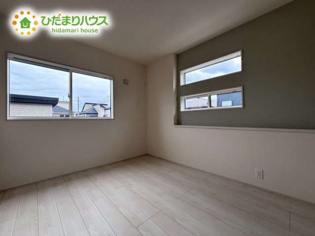 北本市中丸7丁目　新築戸建　ブルーミング06の子供部屋|2階洋室：5帖