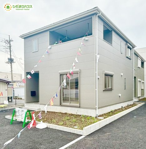 野田市野田第12　新築戸建　1号棟の外観|スタイリッシュな外観です(^^)/				
