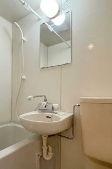 パールハイム原町の洗面所