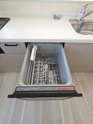 水戸市堀町　25期のキッチン|開放感のある空間でお料理～うれしい食洗器付きです！短家事に繋がり～家事もラク～！！