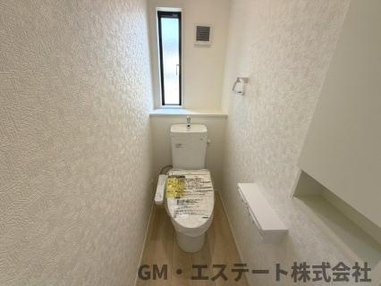 宮崎市恒久6丁目　新築住宅（第14-2号棟）のトイレ